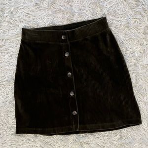 Hollister Forest green skirt